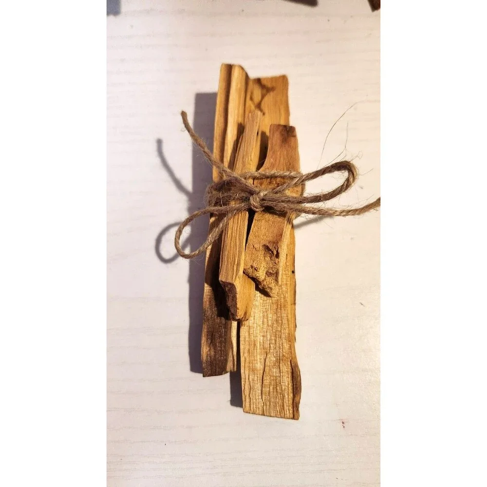 Natural Palo Santo Wood Sticks Bundle-4 Pieces (2